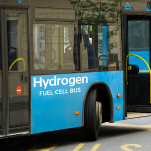 Hydrogen fuel cell buses