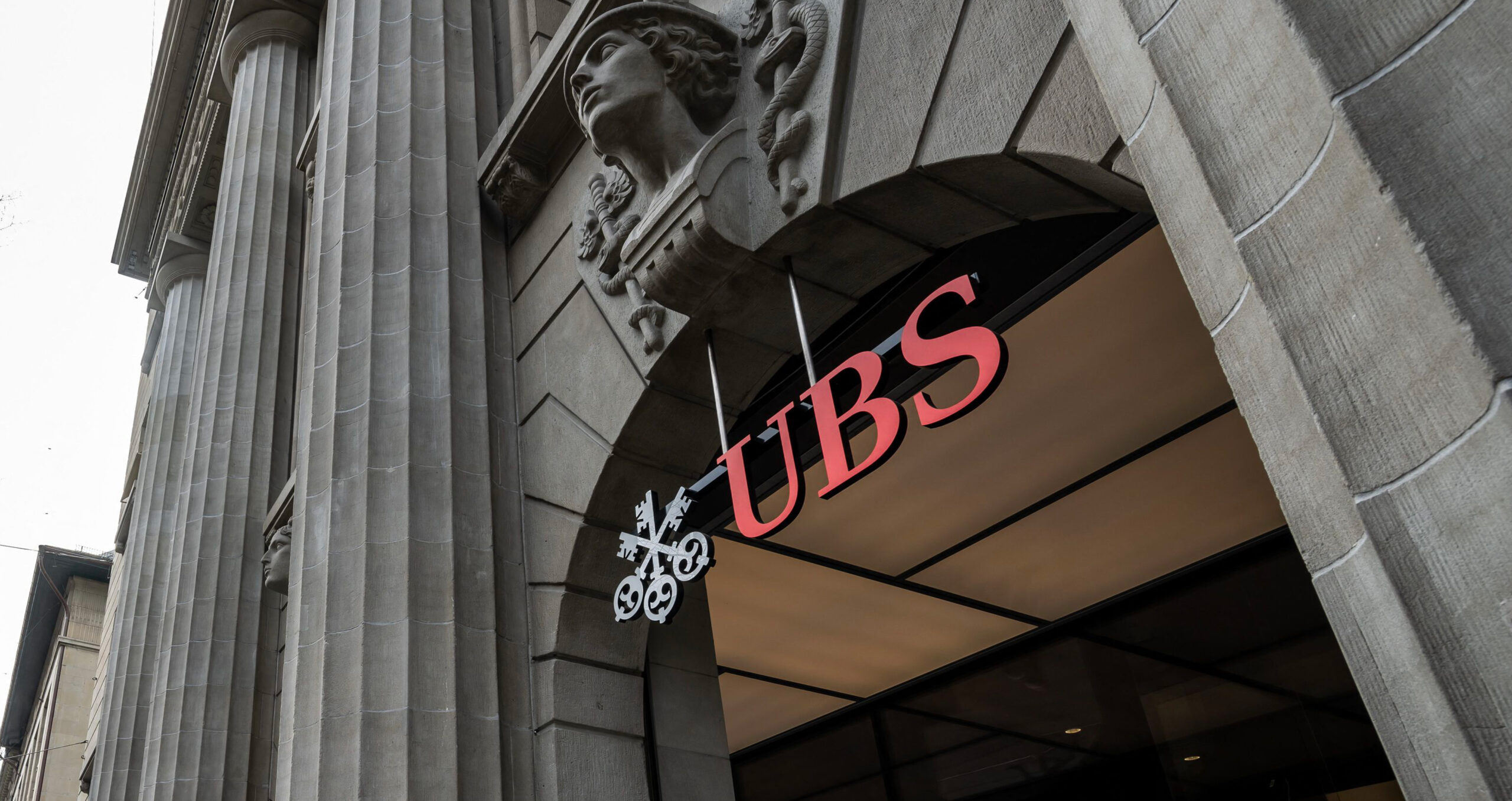 UBS’s Zurich headquarters. A report says the financial institution is set to emerge as a ‘fossil fuel financing giant’ (Photo by Fabrice Coffrini/AFP via Getty Images) 
