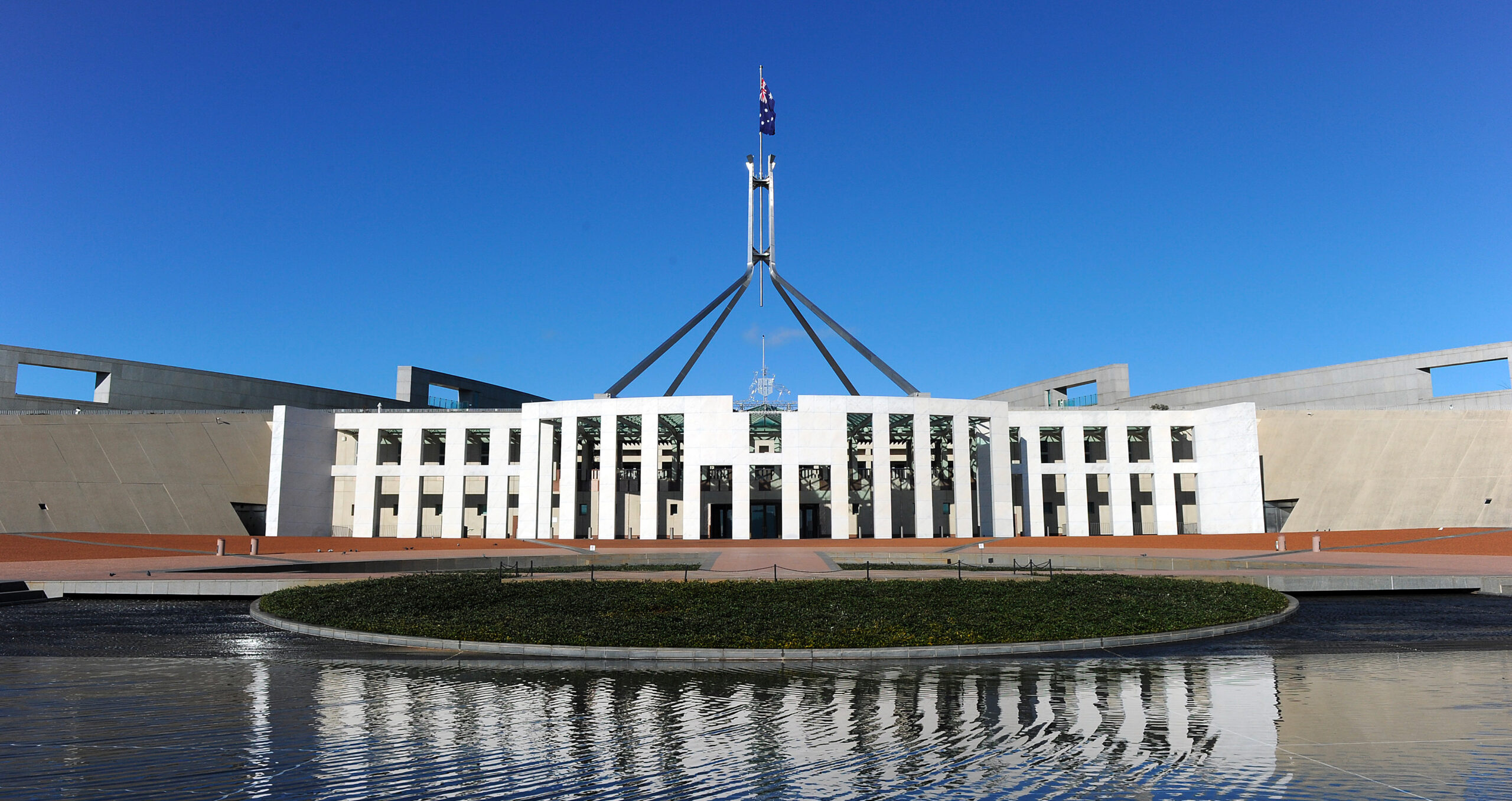 Australia’s Parliament House. The government plans to co-fund the initial development of a sustainable finance taxonomy for the country. (Photo: TORSTEN BLACKWOOD/AFP via Getty Images) 