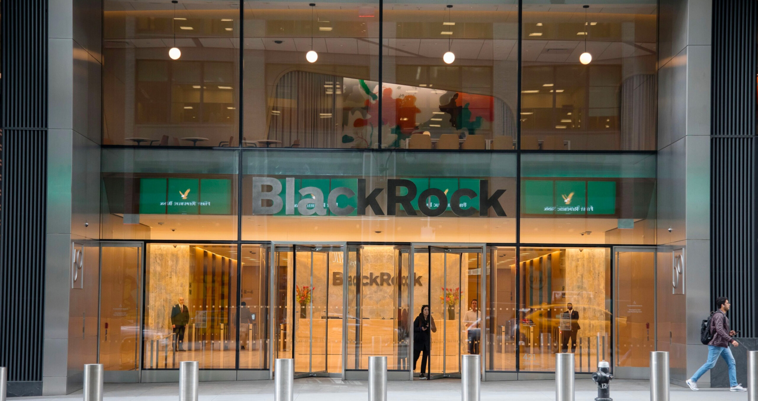 BlackRock headquarters in New York, US. The asset manager was among the top firms that were criticised by ShareAction (Photo: Michael Nagle/Bloomberg) 