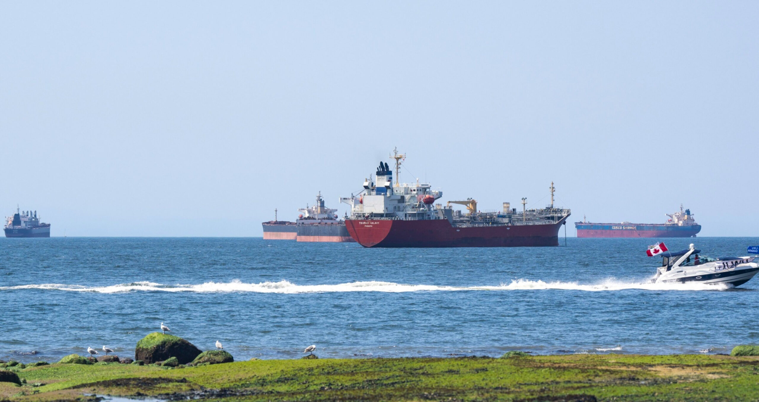Shipping: The International Maritime Organization countries agreed targets for emissions reduction with proposals for a carbon levy still under assessment. (Photo: Jimmy Jeong/Bloomberg) 