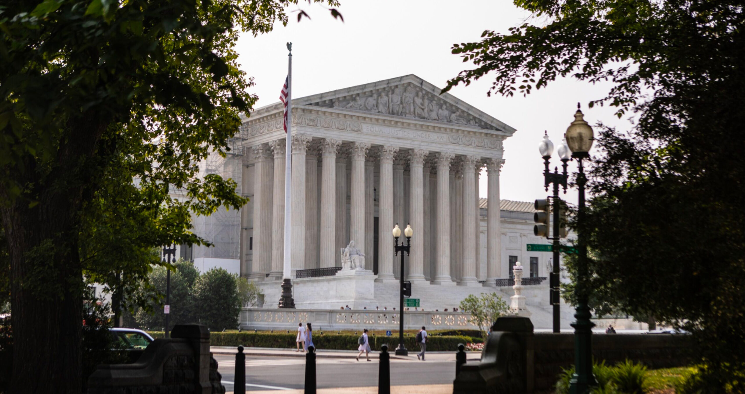 In recent years, the US Supreme Court, which has a 6-3 conservative majority, has reversed previously established laws aimed at protecting the environment. (Photo: Anna Rose Layden/Bloomberg) 
