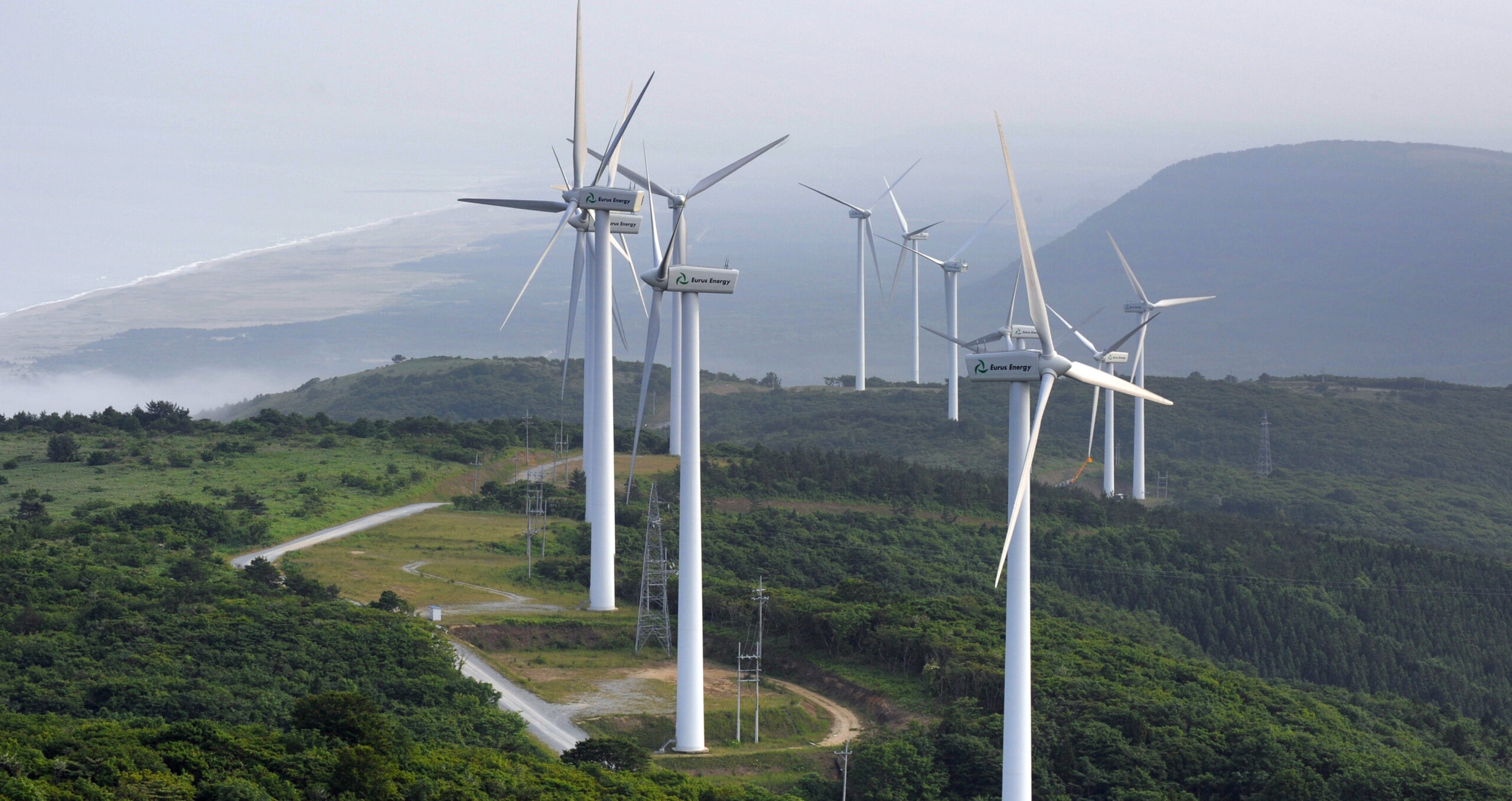 Japan plans to more than quintuple the share of wind power to 5 per cent of electricity output by the end of the decade. (Photo: Kazuhiro Nogi/AFP via Getty Images) 