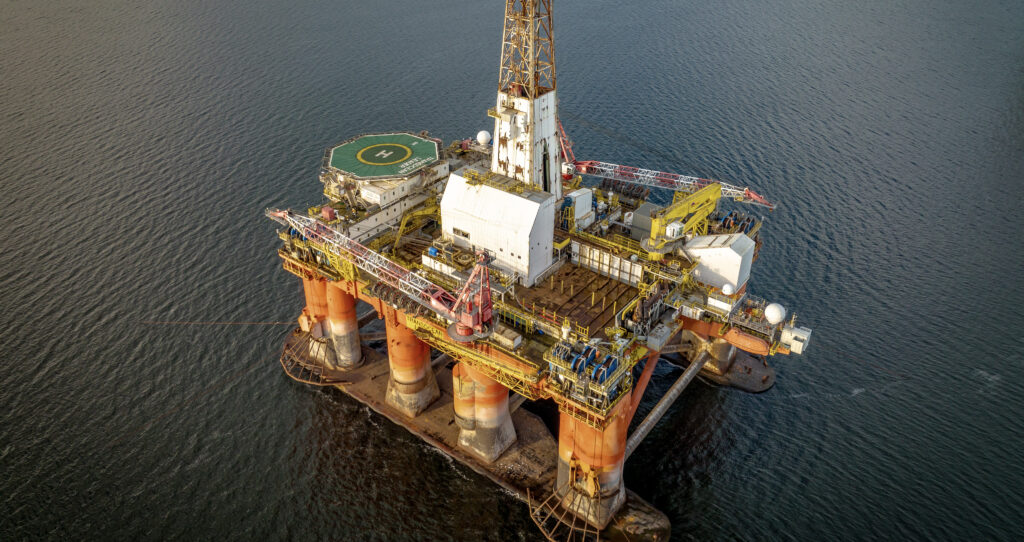 Oil and gas rig platform