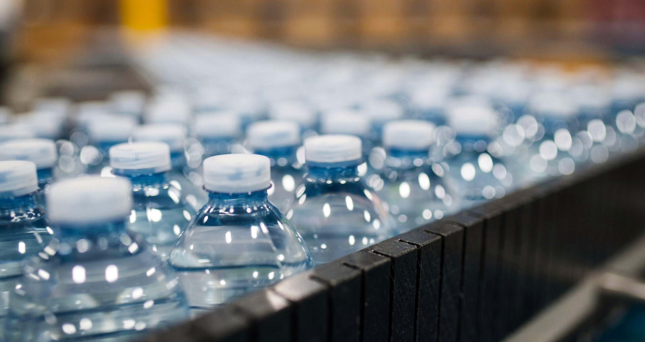 Plastic bottles of water. The report says none of companies has published a clear trajectory to transition away from single-use plastics, as most of them are focusing on recycling strategies instead. (Photo: James MacDonald/Bloomberg) 