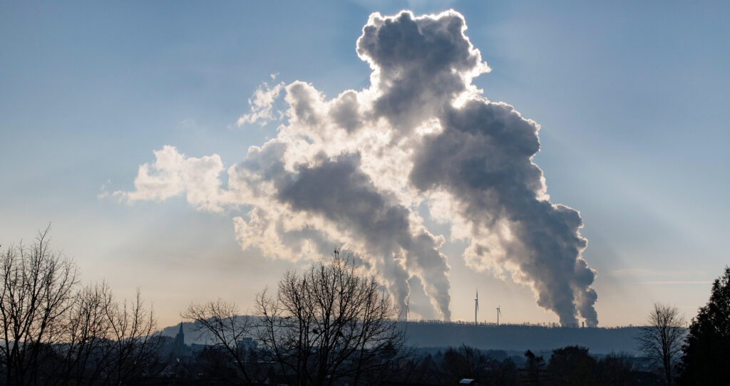 Carbon emissions, air pollution