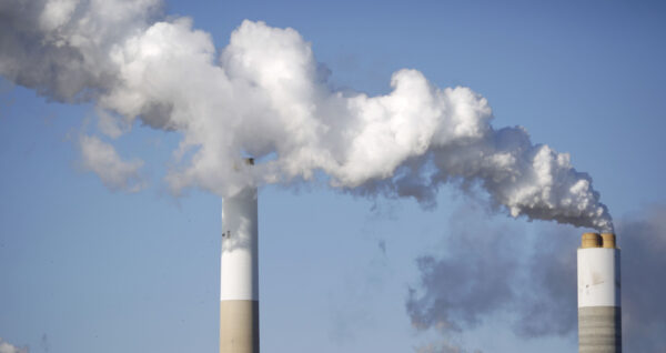 Coal power plant emissions