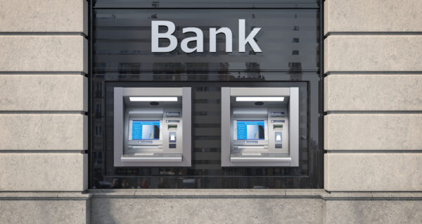 Bank ATM machines cashpoints