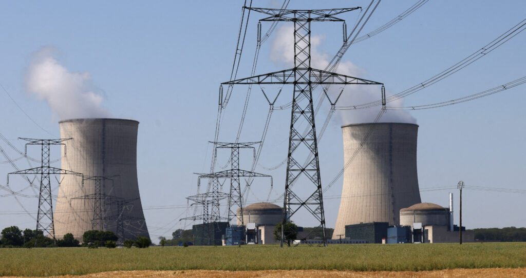 EDF nuclear power plant in France
