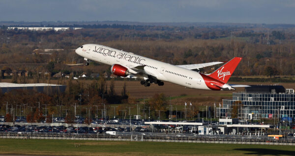 Virgin Atlantic first transatlantic flight with SAF