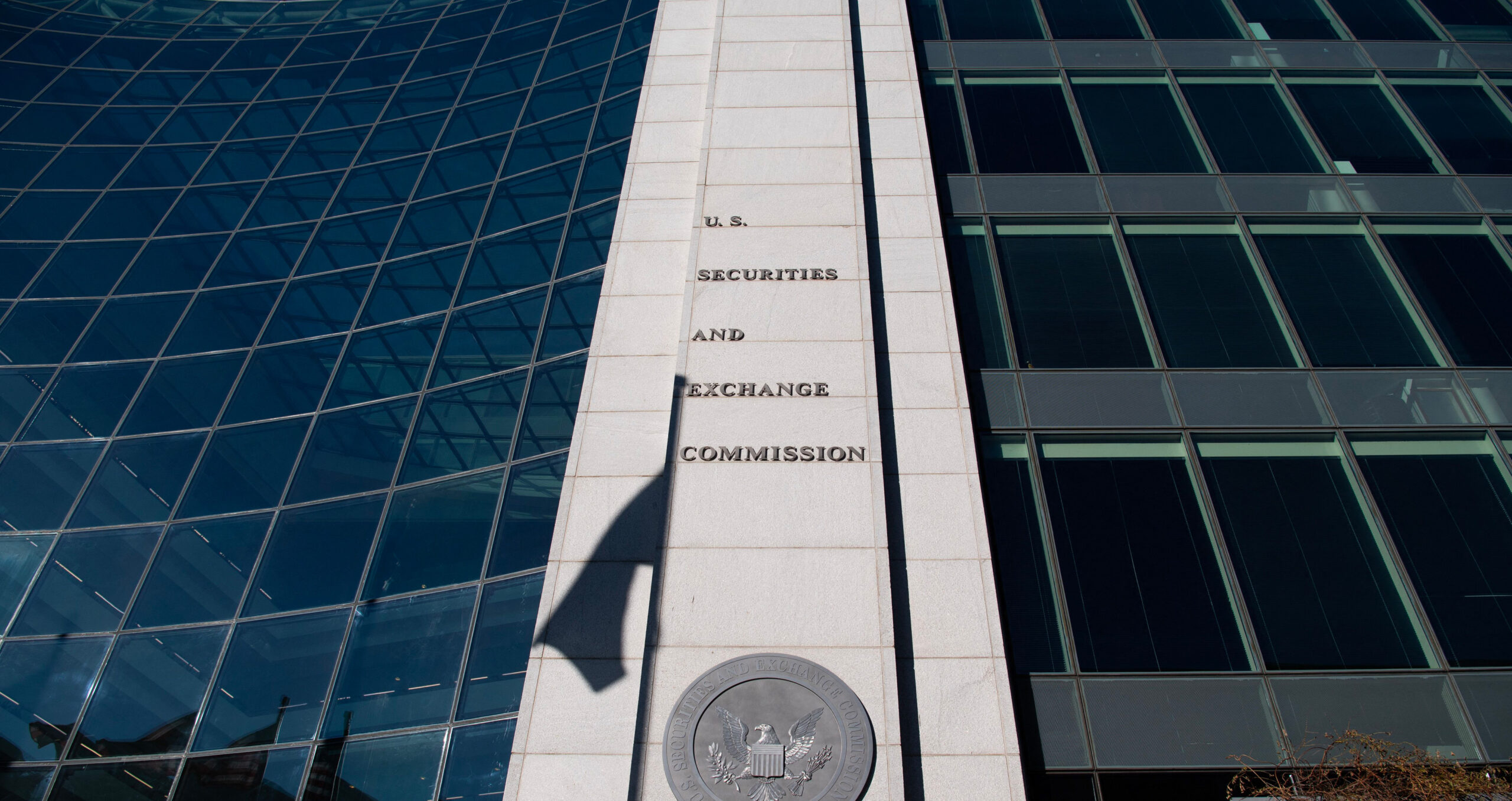 The US Securities and Exchange Commission, Washington DC. The number of ESG proposals appearing on proxy statements has increased, after the SEC changed its rules in 2021 (Photo: Saul Loeb/AFP via Getty Images) 