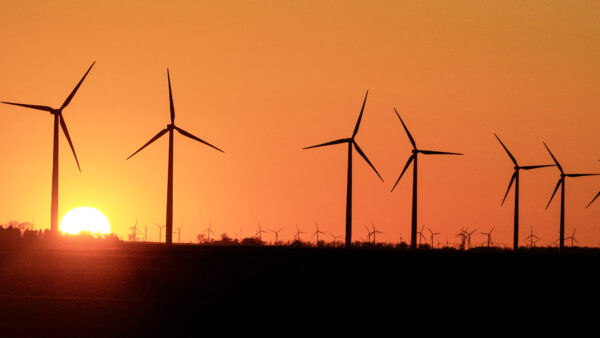 Wind power, climate change